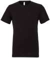 CV3413 3413 Canvas Unisex Tri-Blend T-Shirt Solid Black Tri-Blend colour image